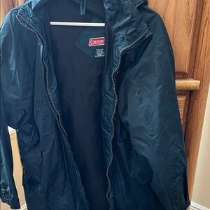 Coleman Men's Green Raincoat and pants